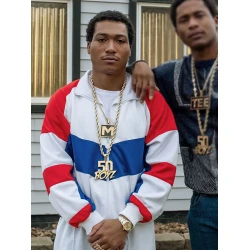 BMF 2021 Meech Striped Track Jacket BMF 2021 Meech Striped Track Jacket