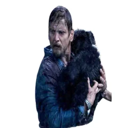 Barry Pepper Crawl Black Leather Jacket