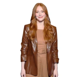 Bryce Dallas Howard Deep Cover Brown Blazer