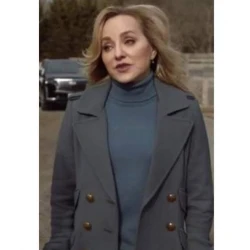 Bull S06 Geneva Carr Grey Double Breasted Coat Bull S06 Geneva Carr Grey Double Breasted Coat