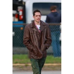 Bupkis 2023 Pete Davidson Leather Jacket