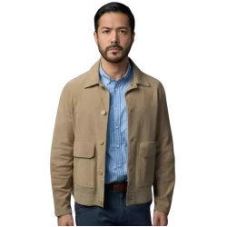 Buried Marco Grazzini Beige Cotton Jacket