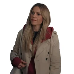 Timeless Tidings of Joy Candace Cameron Bure Trench Coat