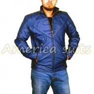 Reversible Batman And Superman Leather Jacket