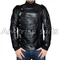 The Avengers Bucky Barnes Leather Jacket