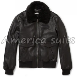 Mens Aviator Bomber Jacket