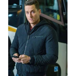 Chicago P.D Jesse Lee Soffer Quilted Puffer Hoodie Jacket