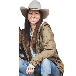 Christmas at the Ranch Haley Hooded Jacket