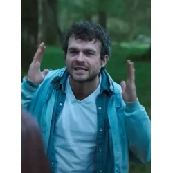 Cocaine Bear 2023 Eddie Bomber Jacket