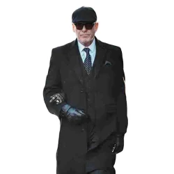 Conrad Harrigan MobLand Black Coat