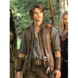 Craig Horner Legend of the Seeker Leather Vest
