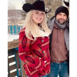 Cupid’s Christmas Marla Moore Shearling Jacket