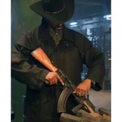 Day Shift Snoop Dogg Black Coat