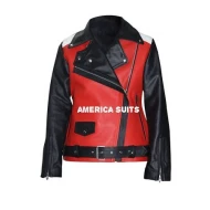 Demi Lavado Celebrity Leather Jacket