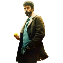 Dept Q S01 Matthew Goode Brown Coat