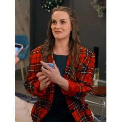 Destination Christmas Eva Tavares Plaid Blazer