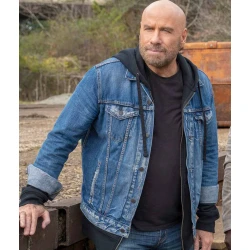 Die Hart John Travolta Denim Jacket