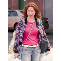 Ellie Kemper Unbreakable Kimmy Schmidt Bomber Jacket