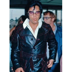 Elvis Presley Black Long Coat