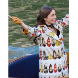 Emily in Paris Emily Cooper Trench Coat