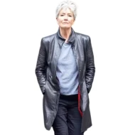 Emma Thompson Down Cemetery Road Black Coat