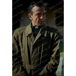 Everyone Will Burn Germán Torres Belted Coat