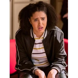 Fabiola Torres Never Have I Ever S04 Black Jacket