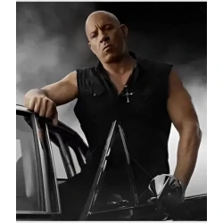 Fast X 2023 Vin Diesel Black Vest Fast X 2023 Vin Diesel Black Vest