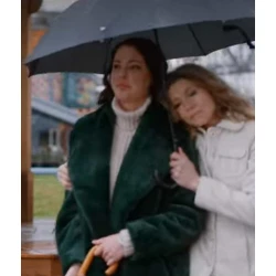 Firefly Lane Katherine Heigl Green Coat