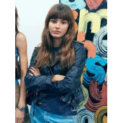 Frida Rapp Barracuda Queens S01 Black Leather Jacket