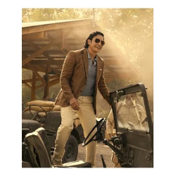 Fubar 2023 Boro Brown Blazer Coat Fubar 2023 Boro Brown Blazer Coat