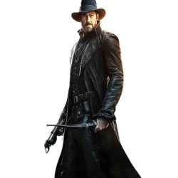 Gabriel Van Helsing 2 Black Leather Coat Gabriel Van Helsing 2 Black Leather Coat