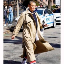 Gossip Girl Julien Calloway Trench Coat