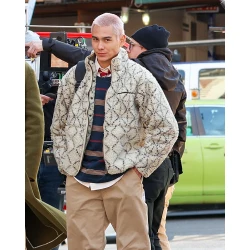 Gossip Girl S02 Evan Mock Fur Jacket Gossip Girl S02 Evan Mock Fur Jacket