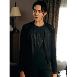 Hostages Sandrine Holt Black Leather Jacket Hostages Sandrine Holt Black Leather Jacket