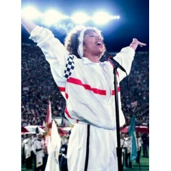 I Wanna Dance With Somebody Naomi Ackie White Tracksuit I Wanna Dance With Somebody Naomi Ackie White Tracksuit