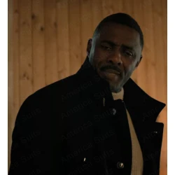 Idris Elba Extraction 2 Black Coat