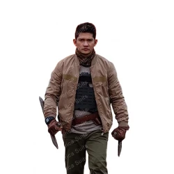 Iko Uwais Expendables 4 Brown Jacket