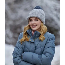 Jen Lilley Snow Kissed Puffer Coat Jen Lilley Snow Kissed Puffer Coat