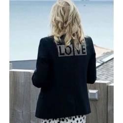 Jill Biden Love Black Jacket