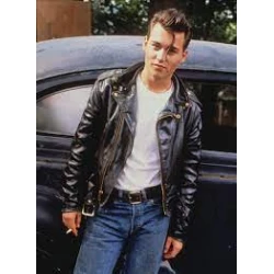 Johnny Depp Cry Baby Leather Jacket