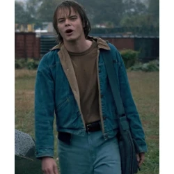 Jonathan Byers Stranger Things Blue Denim Jacket Jonathan Byers Stranger Things Blue Denim Jacket