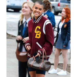 Jordan Alexander Gossip Girl Letterman Jacket