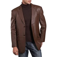 Chocolate Brown Blazer Men