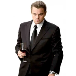 Leonardo DiCaprio Black Suit