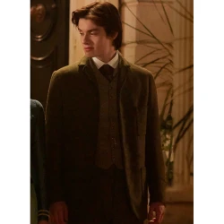 Louis Partridge Enola Holmes 2 Brown Coat