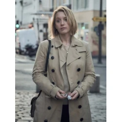 Lupin Ludivine Sagnier Trench Coat