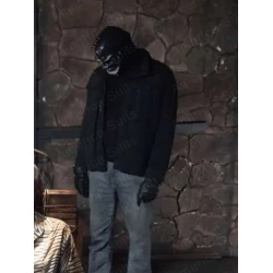 Masked Man The Blackening Black Cotton Jacket