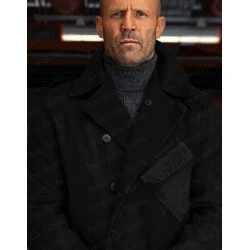 Meg 2 The Trench Jason Statham Black Coat