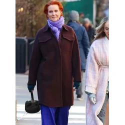 Miranda Hobbes And Just Like That Brown Coat